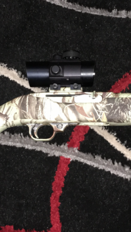 Vendo Ruger 44 customizado completamente con hidroimpresión y con punto rojo Tasco Pro-Point de 2 colores 11