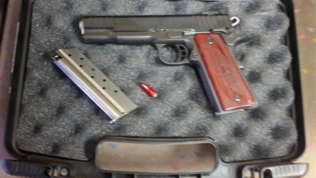 Vendo pistola STI TROJAN 9MM + 22 (2 cañones), en perfecto estado.
5 pulgadas - Empabonada.
PRECIO: 1.300€, 00