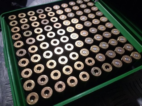 Se vende lote de 100 vainas Norma calibre 300WinMag con 2 disparos realizados en rifle de cerrojo. Se 01