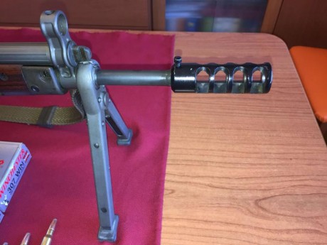 Vendo mi CETME C de los que se pusieron a la venta después de "civilizarlos" al calibre .307
Está 00