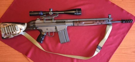 Vendo mi CETME C de los que se pusieron a la venta después de "civilizarlos" al calibre .307
Está 12