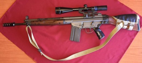 Vendo mi CETME C de los que se pusieron a la venta después de "civilizarlos" al calibre .307
Está 11