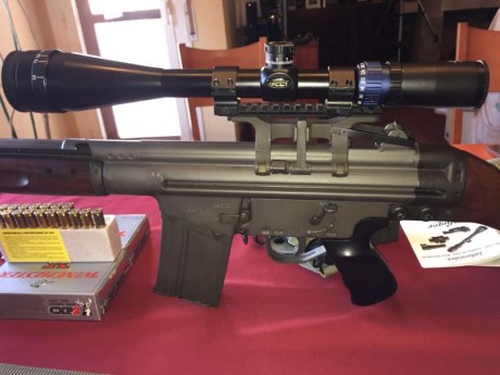 Vendo mi CETME C de los que se pusieron a la venta después de "civilizarlos" al calibre .307
Está 10