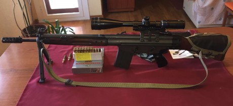 Vendo mi CETME C de los que se pusieron a la venta después de "civilizarlos" al calibre .307
Está 20