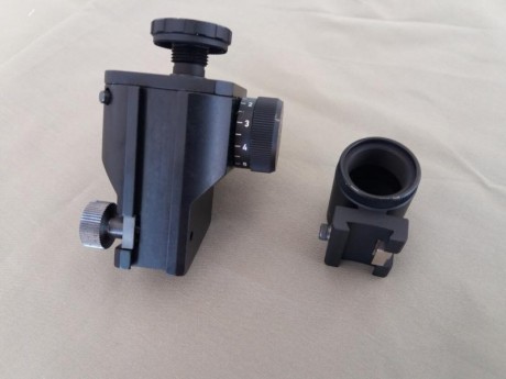  Diopter y túnel Steyr. 

Para carabina aire o calibre .22
Prácticamente nuevos. Venían con la carabina 10