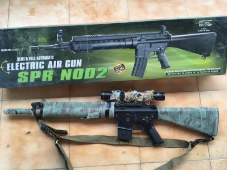 Se venden A&K SPR nod2 tuneado ,gears prometheus ,  cañon prometheus 6.01, hop up metalico Prometheus, 02
