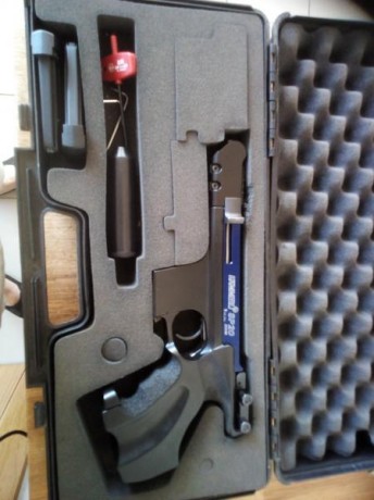 Hammerli SP20 RRS 22 lr. en excelente estado. Con su maletín original, baqueta y llaves despiece.

¿Qué 00