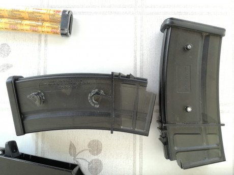 Hola, vendo fusil de Airsoft Tokyo Marui G36C, metálico, semi y automático, en perfecto estado, sólo probado 22