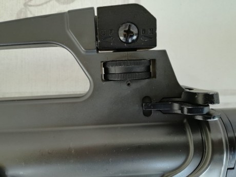 Hola, vendo fusil de Airsoft M16, metálico, semi y automático, muy buen estado, sólo probado en casa, 12