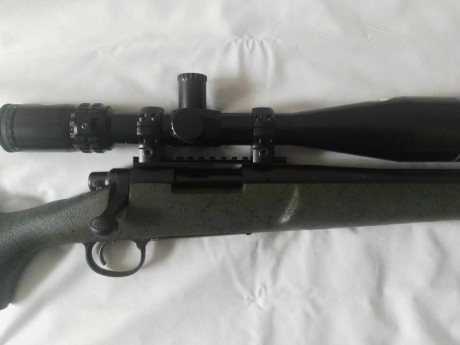 Buenas tardes,

Vendo REMINGTON 700 XCR Táctical LONG RANGE

Está prácticamente nuevo,sólo tiene hecho 00