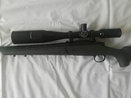 Buenas tardes,

Vendo REMINGTON 700 XCR Táctical LONG RANGE

Está prácticamente nuevo,sólo tiene hecho 10