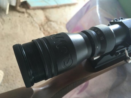 Hola buenas, tengo montado en un pcp un gamo 3-12x40. Hace 15 dias lo utilice y perfecto. Hoy he ido a 42