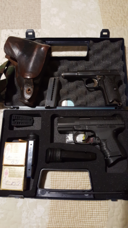 VENDO:
- PISTOLA COLT CALIBRE 45ACP 1000 EUROS ( CON CACHAS RECOVER Y OTRAS DE MADERA DE LA MARCA; UN 10