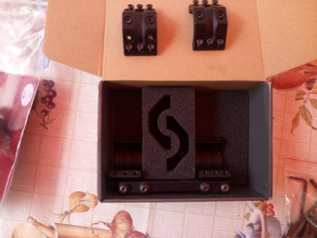 Monturas Spuhr para visores de 34mm con 20 moa de inclinación. Modelo Sp-4601.
Vele para campanas de hasta 02