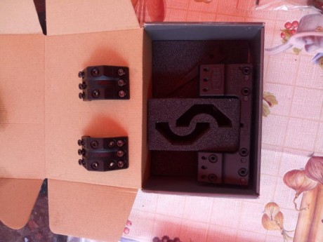 Monturas Spuhr para visores de 34mm con 20 moa de inclinación. Modelo Sp-4601.
Vele para campanas de hasta 00