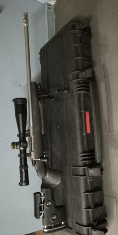 Pues eso , se vende por cambio de proyecto  .... Un maquinón de rifle y con varios complementos que lo 00