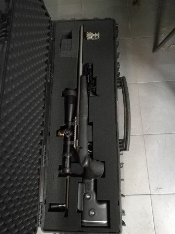 Pues eso , se vende por cambio de proyecto  .... Un maquinón de rifle y con varios complementos que lo 22