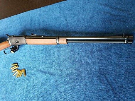 Se vende este rifle de la marca ROSSI modelo PUMA 67 en calibre 38 especial y 357 magnum
que como sabéis 00