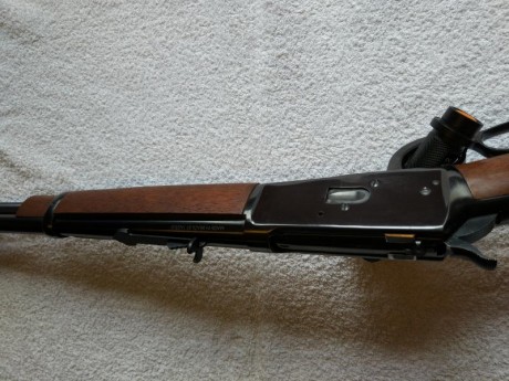 Se vende este rifle de la marca ROSSI modelo PUMA 67 en calibre 38 especial y 357 magnum
que como sabéis 12