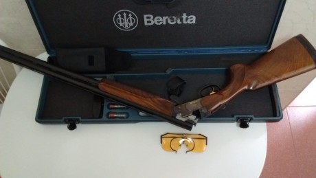 Escopeta Beretta modelo 682 GOLD y gafas de tiro Beretta. Llamar 699 284 542 Julio. 01