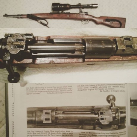 Rifle máuser k98 243 de 1938 en muy buen estado y con todas las piezas originales y con  el mismo número 70