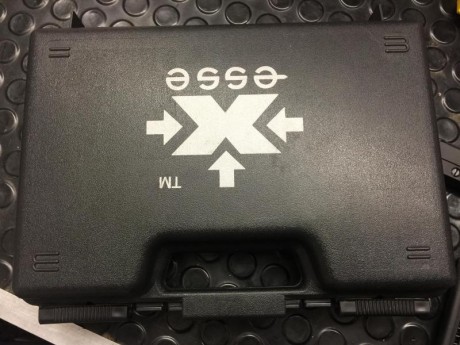 Se vende fantástica pistola calibre 22lr guiada en F. Se trata de una Hammerli X-esse long.
Todo original, 10