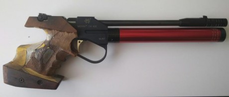 Se vende pistola Morini 162 electrónica en perfecto estado. Es del modelo de pila de 15 V y está recién 00