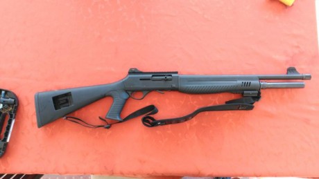 Vendida!!! Hola, vendo una escopeta semiautomatica Hatsan MPA del ano 2013, de 7 cartuchos 12/70. No necesita 00