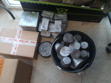 Pongo a la venta la segunda y ultima remesa de plomo con un poco de aleaccion procedente de puntas de 00