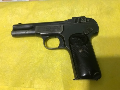 Se vende este cachito de historia, FN 1900 la mal llamada mataduques, el arma esta en buen estado y con 01