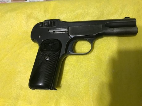 Se vende este cachito de historia, FN 1900 la mal llamada mataduques, el arma esta en buen estado y con 00