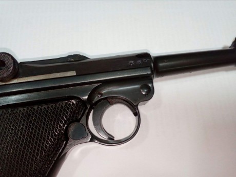 Hola, un compañero pone a la venta estas dos armas:
STI TROJAN, Calibre 9 parabelum, en 600 €
LUGER P-08 02