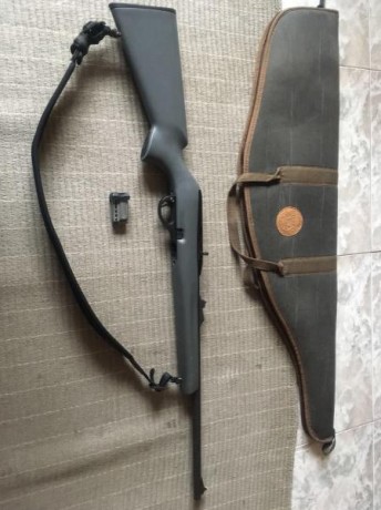 Un buen amigo vende un .22 de fibra automático 
En buen estado con cargador de 10 funda y correa
250€
Tlf 00