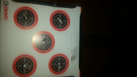 Buenas señores cómo dije en otro hilo ya he pasado la crosman al 4.5 Y ha quedado de lujo 10