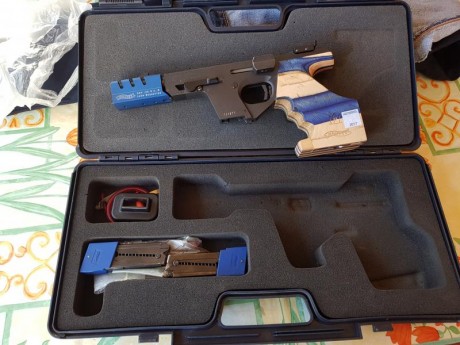 Vendo mi Walther GSP Expert 32wc en excelente estado, se vende con dos cargadores alimentador de cargador 02