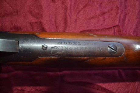 Se vende este Winchester Mod. 1892, en calibre 44/40 y fabricado en ese mismo año de 1892 según número 00