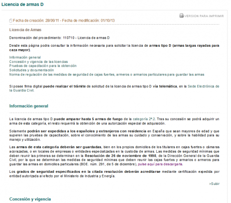 Hola, próximamente voy a intentar sacarme el permiso de armas y por ello estoy buscando el actual reglamento 170