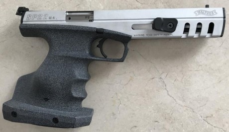 Para costearme otro capricho y hacer sitio en el armero, pongo a la venta una pistola marca Walther modelo 01