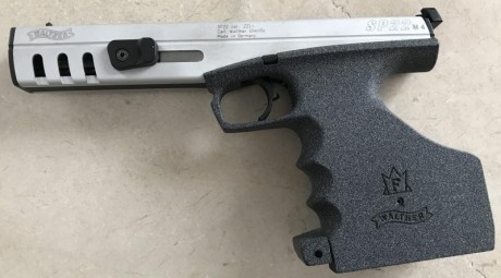 Para costearme otro capricho y hacer sitio en el armero, pongo a la venta una pistola marca Walther modelo 00