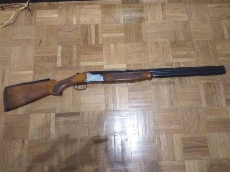 Se vende escopeta Lamber superpuesta. Calibre 12

Muy buen estado de maderas y Pavón

Precio 200€ entrega 01