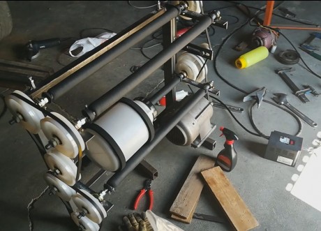Hola compañeros, acabo de fabricarme un limpia vainas rotativo y necesito medio kilo de pins de acero 151