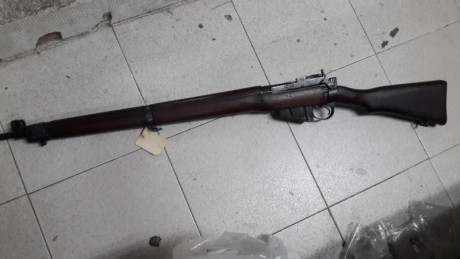 De 1950, con sistema de dispara mejorado de la fabrica.
Fabricante el mejor; Long Branch.

Ideal para 02