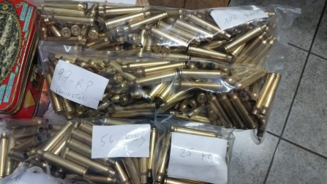 vendo vainas del 300 WM
57 RWS
106 Norma VENDIDAS
97 Remington
Las vendo por 60 euros y pago yo los portes. 00