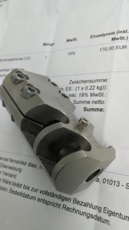 Se vende freno de boca Roedale C22 para Tikka Supervarmint 308 W.

Apenas se ha usado. Precio 100 € más 00