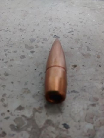 Vendo puntas de 8 mm. / .323"
2 cajas de de 100 u. de 150 grains.  Hornady Spire Point (Interlock 21