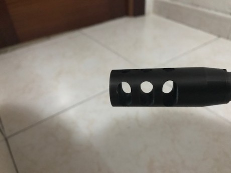 Se vende este rifle en perfecto estado con freno de boca, gatillo Timney ajustable bases y anillas, calibre 11