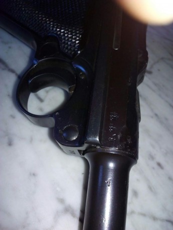 Hola, un compañero pone a la venta estas dos armas:
STI TROJAN, Calibre 9 parabelum, en 600 €
LUGER P-08 50