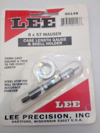 Vendo recortador de vainas del 8 x 57 Mauser Sin estrenar, aún en el blister.

Está en Madrid. Precio 00