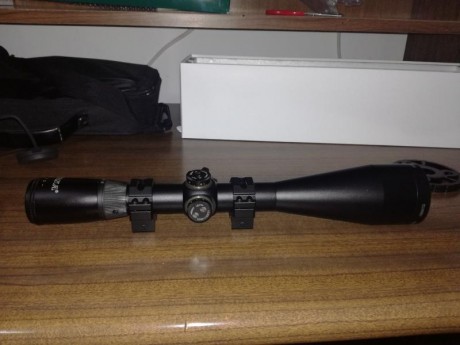 Lo dicho, vendo visor bsa quarry king 8x32/56. 
Estado impecable, unico dueño, y siempre montado en pcp.
Entrego 31