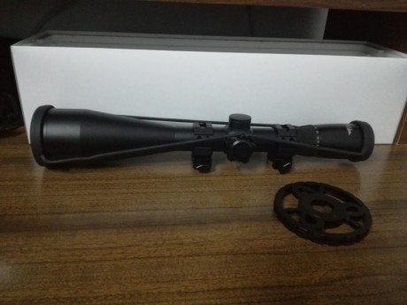 Lo dicho, vendo visor bsa quarry king 8x32/56. 
Estado impecable, unico dueño, y siempre montado en pcp.
Entrego 41